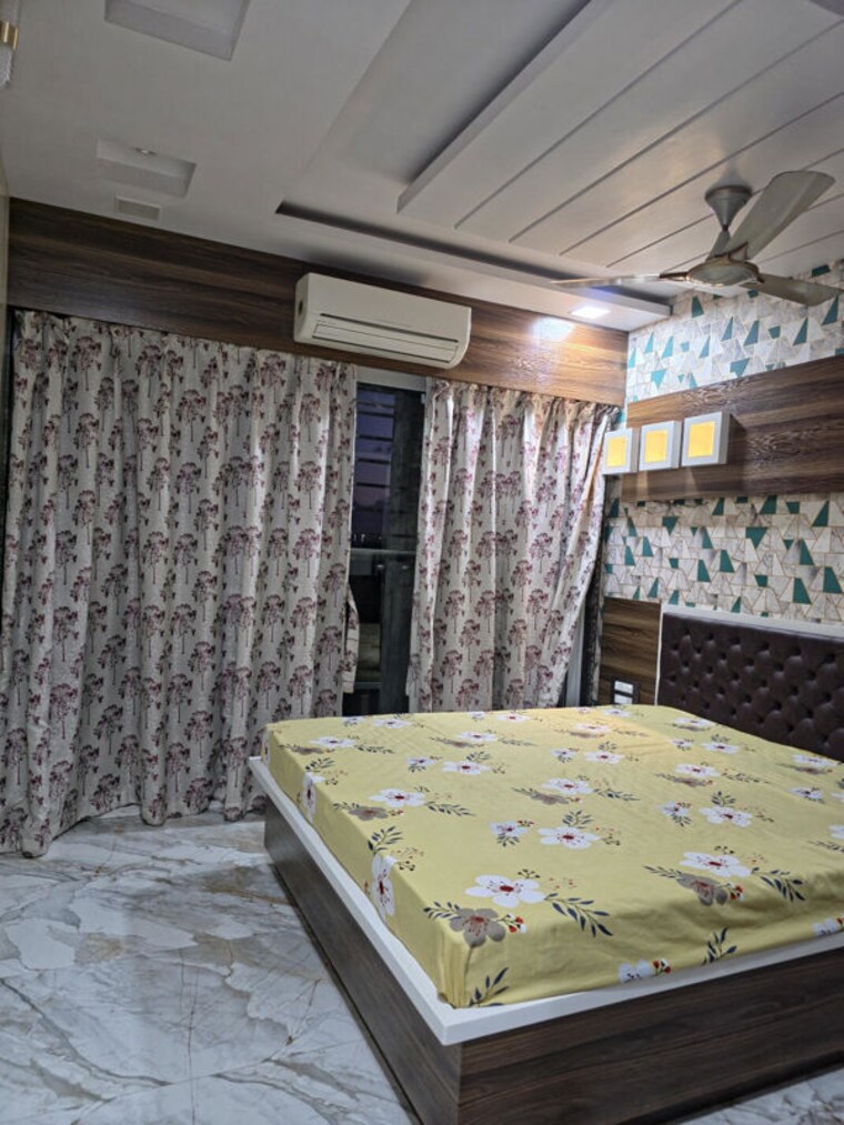 Bedroom, ng-grand-plaza 3 Bedroom 1100 Sq.Ft. Apartment In Ghansoli Navi Mumbai 10584679