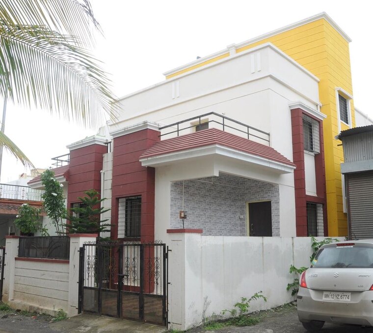 Exterior View, vardhaman-residency-wakad 3 Bedroom 1500 Sq.Ft. Villa In Wakad Pune 10584706