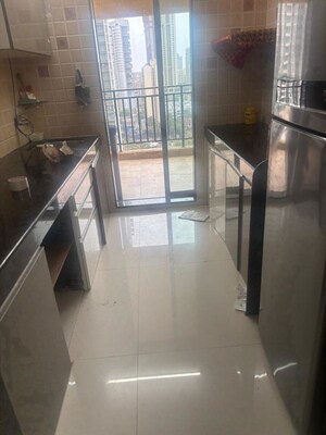 Kitchen in 2 BHK Apartment at Amann Marina, Worli – for Rent