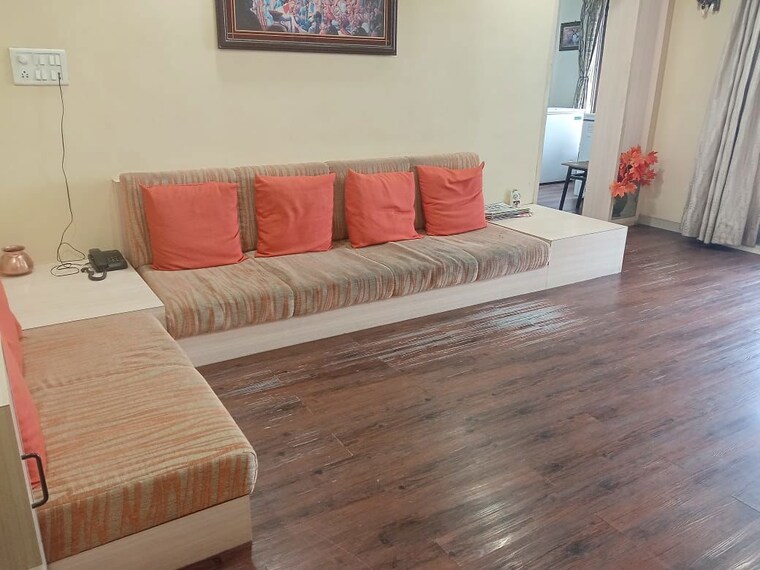 Living Room, beharay-tara-residency-and-tata-tower 2 Bedroom 1100 Sq.Ft. Apartment In Kothrud Pune 10584718