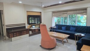 Living Room in 3 BHK Apartment at Bal Ratna CHS, Goregaon West – for Rent