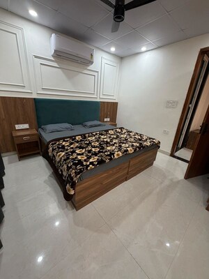 Bedroom in 1 BHK Builder Floor at Sector 24 – for Rent