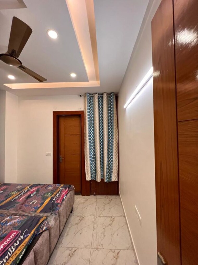 Bedroom, maya-homes 3 Bedroom 1350 Sq.Ft. Builder Floor In Indrapuram Ghaziabad 10584768
