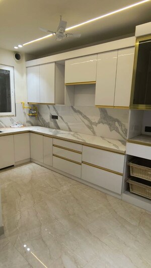 Kitchen in 3 BHK Builder Floor at Maya Homes, Indrapuram – for Rent