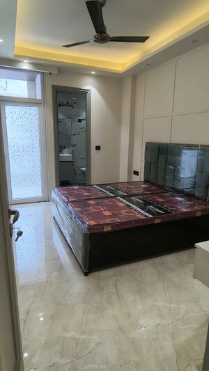 Bedroom in 3 BHK Builder Floor at Maya Homes, Indrapuram – for Rent