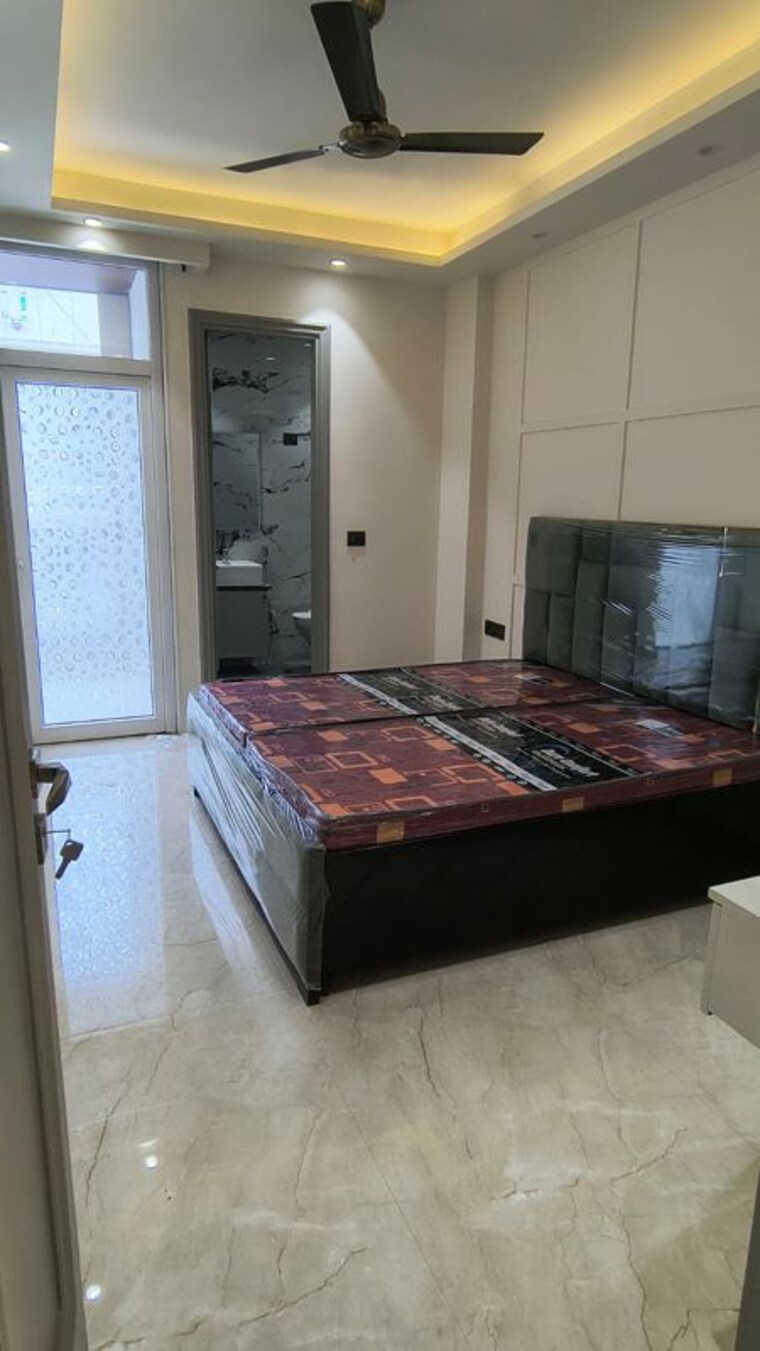 Bedroom, maya-homes 3 Bedroom 1375 Sq.Ft. Builder Floor In Indrapuram Ghaziabad 10584786