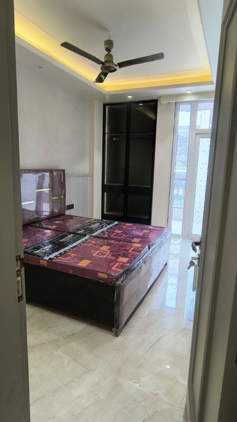 Bedroom, maya-homes 3 Bedroom 1375 Sq.Ft. Builder Floor In Indrapuram Ghaziabad 10584786