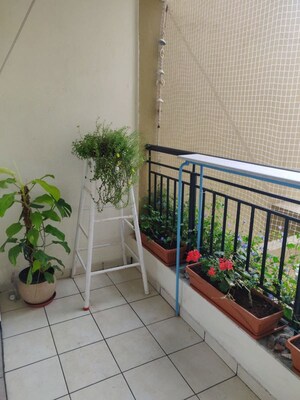 Balcony in 3 BHK Apartment at Prestige Royale Gardens, Doddaballapur Road – for Rent