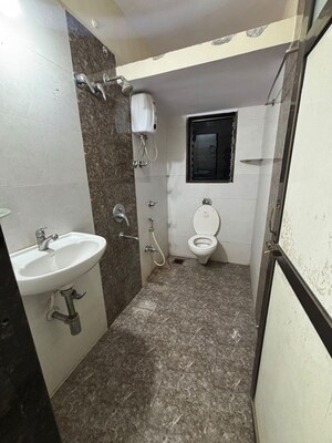 Bathroom in 1 BHK Apartment at Krupa Shree Krupa, Dahisar East – for Rent