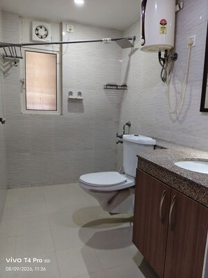 Bathroom in 4 BHK Apartment at 3C Lotus Panache, Sector 110 – for Rent