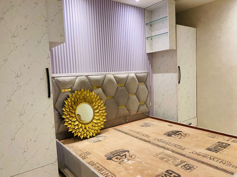 Bedroom, aura-homes 1 Bedroom 1000 Sq.Ft. Apartment In Patiala Road Zirakpur 10584856