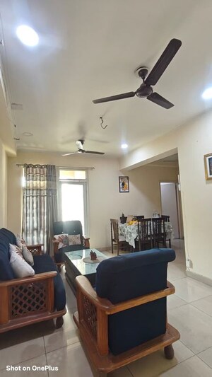 Living Room in 3 BHK Apartment at Geotech Pristine Avenue, Sector 16c Greater Noida – for Rent