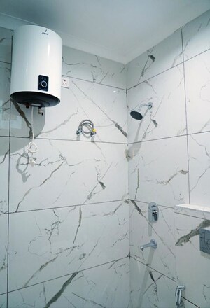 Bathroom in 1 BHK Apartment at Aura Homes, Patiala Road – for Sale