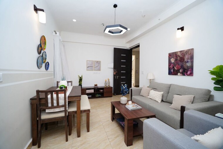 Living Room, gaur-city-7th-avenue 2 Bedroom 1155 Sq.Ft. Apartment In Sector 4 Greater Noida Greater Noida 10584843