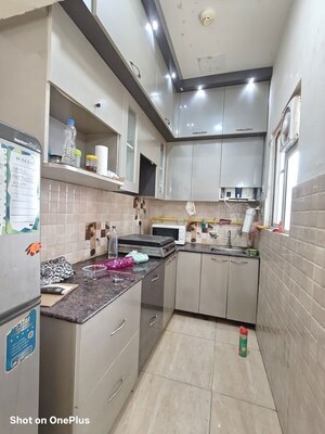 Kitchen in 1 BHK Apartment at Spring Meadows, Tech Zone 4 Greater Noida – for Rent