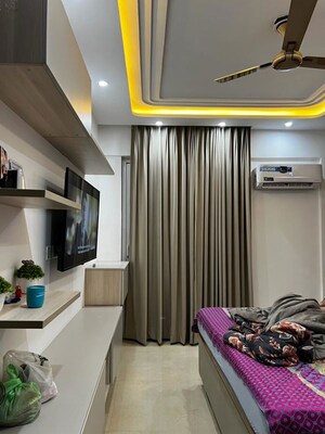 Bedroom in 3 BHK Apartment at Affinity Greens, International Airport Road – for Rent