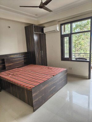 Bedroom in 1 BHK Builder Floor at Sector 21 – for Rent