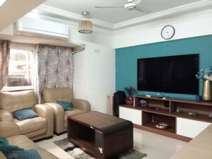 Living Room in 4 BHK Villa at  Army Welfare CHS, Nerul – for Rent