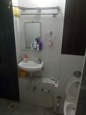 Bathroom in 2 BHK Apartment at Maharaja Retreat CHS, Goregaon East – for Rent