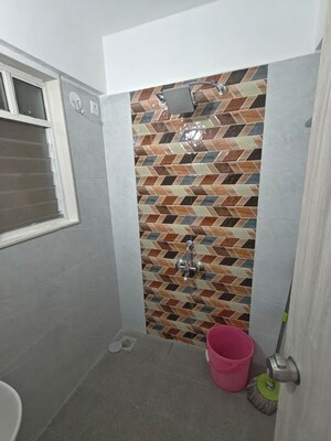 Bathroom in 1 BHK Apartment at Goyal My Homes Wakad, Wakad – for Rent