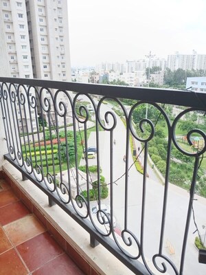 Balcony in 2 BHK Apartment at Prestige Song Of The South, Yelenahalli – for Rent