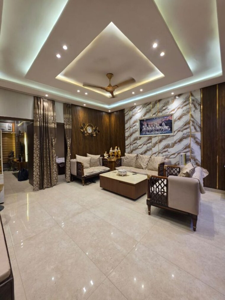 Living Room, vip road 3 Bedroom 1540 Sq.Ft. Apartment In Vip Road Zirakpur 10584961