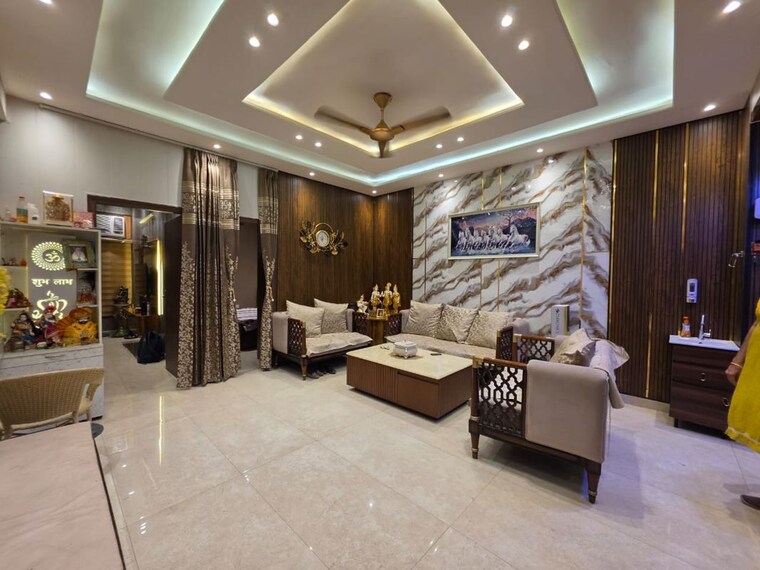 Living Room, vip road 3 Bedroom 1540 Sq.Ft. Apartment In Vip Road Zirakpur 10584961