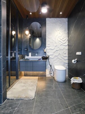 Bathroom in 5 BHK Penthouse at Vasant Vihar – for Rent