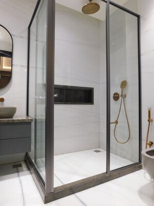 Bathroom in 5 BHK Penthouse at Vasant Vihar – for Rent