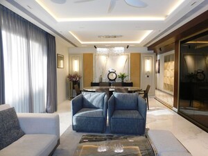 Living Room in 5 BHK Penthouse at Vasant Vihar – for Rent