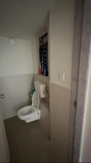 Bathroom in 1 BHK Apartment at Peninsula Business Park, Lower Parel – for Rent