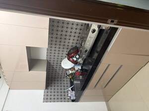 Kitchen in 1 BHK Apartment at Shanti Nagar – for Rent