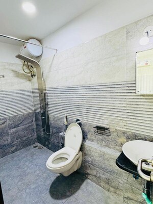 Bathroom in 2 BHK Apartment at Sethia Grandeur, Bandra East – for Rent