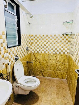 Bathroom in 2 BHK Apartment at Sethia Grandeur, Bandra East – for Rent