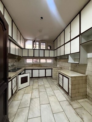 Kitchen in 3 BHK Builder Floor at New Friends Colony – for Rent
