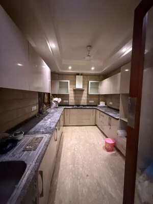 Kitchen in 3 BHK Builder Floor at Defence Colony – for Rent