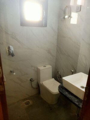 Bathroom in 2 BHK Builder Floor at Vasant Enclave – for Sale
