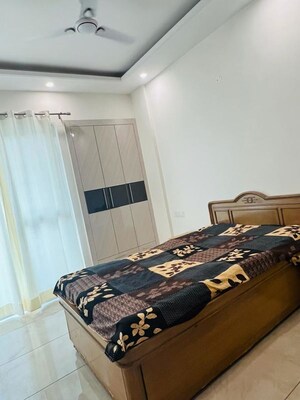Bedroom in 3 BHK Apartment at Barnala Green Lotus Avenue, Ambala Highway – for Rent