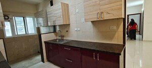 Kitchen in 3 BHK Apartment at LnT Raintree Boulevard, Hebbal – for Rent