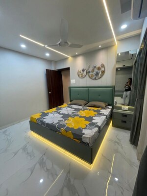 Bedroom in 2 BHK Apartment at Woodland Apartments, Kothrud – for Rent