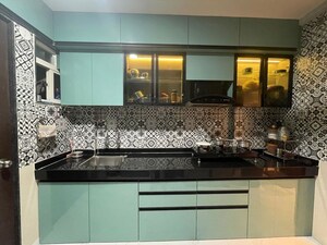 Kitchen in 2 BHK Apartment at Woodland Apartments, Kothrud – for Rent