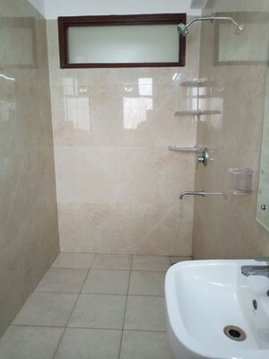 Bathroom in 3 BHK Builder Floor at Saket – for Rent