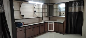 Kitchen in 3 BHK Apartment at Divine Apartment Zirakpur, Lohgarh – for Rent