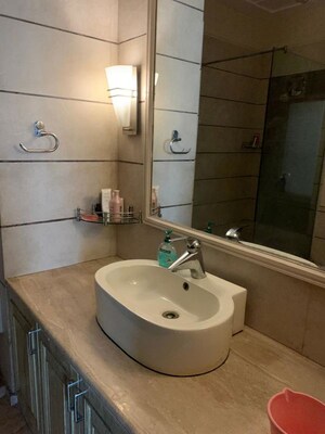 Bathroom in 4 BHK Builder Floor at Safdarjung Enclave – for Sale