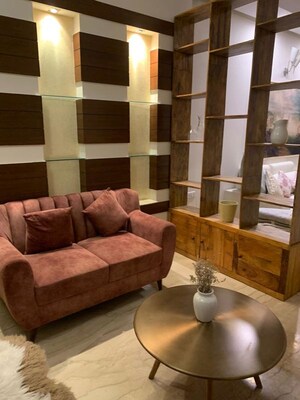 Living Room in 4 BHK Builder Floor at Safdarjung Enclave – for Sale