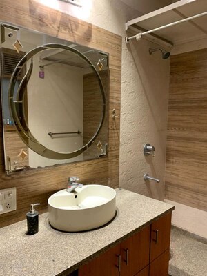 Bathroom in 4 BHK Builder Floor at Safdarjung Enclave – for Sale