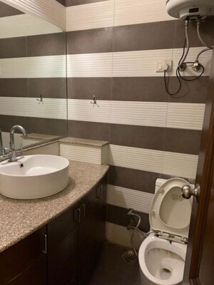Bathroom in 4 BHK Builder Floor at Safdarjung Enclave – for Sale