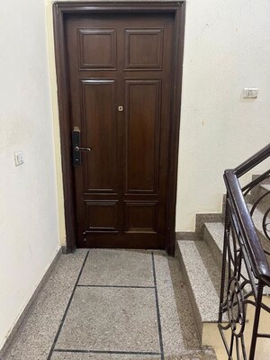 Staircase in 4 BHK Builder Floor at Safdarjung Enclave – for Sale