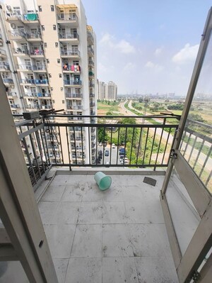 Balcony in 1 BHK Apartment at Adani Aangan, Sector 89a – for Rent
