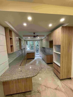 Living Room in 3 BHK Builder Floor at Sushant Lok I – for Rent